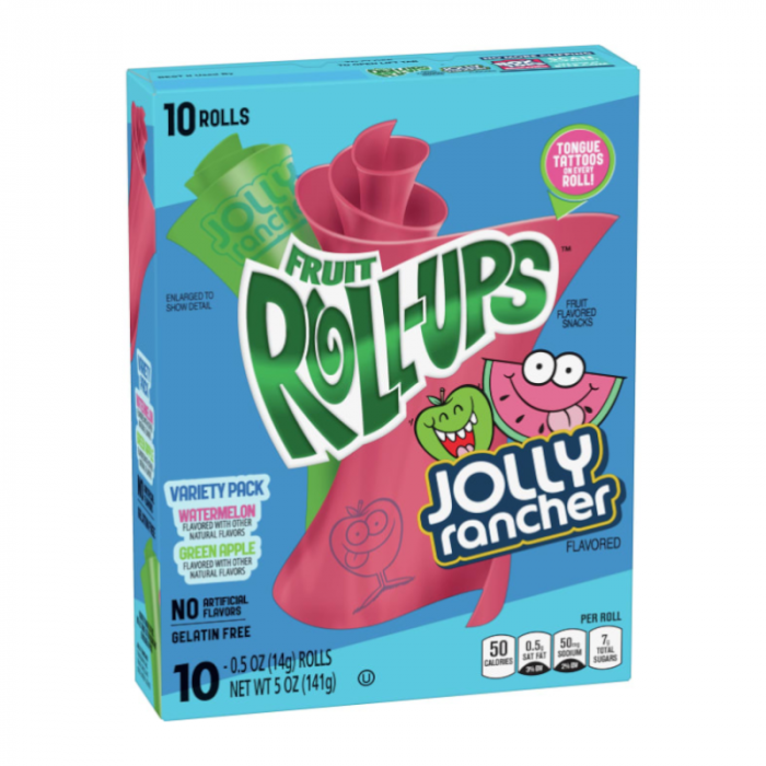 Jolly Rancher Fruit Roll Ups Betty Crocker (10 x 10ct)