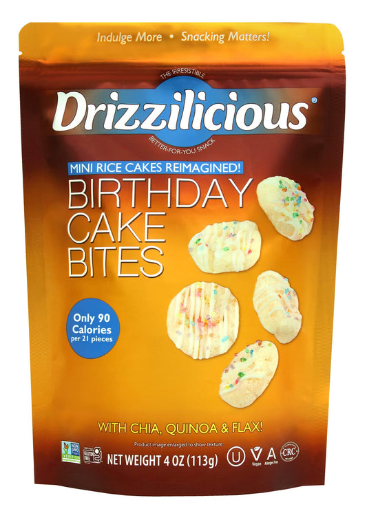 Drizzilicious Birthday Cake Bites (12 x 4oz)