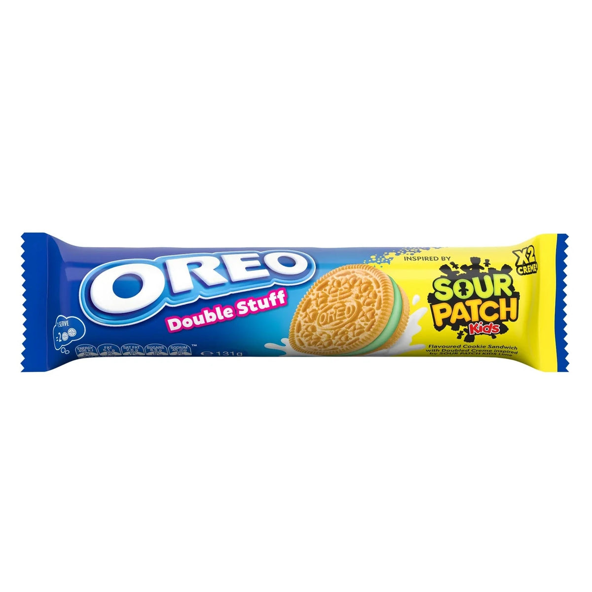 Oreo Sour Patch Kids Double Stuff (20 x 136g) (Australia)