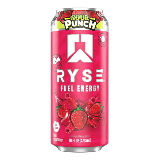 Ryse Sour Punch Strawberry (12 x 473ml)
