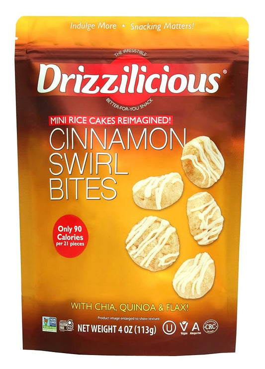 Drizzilicious Cinnamon Swirl Bites (12 x 4oz)