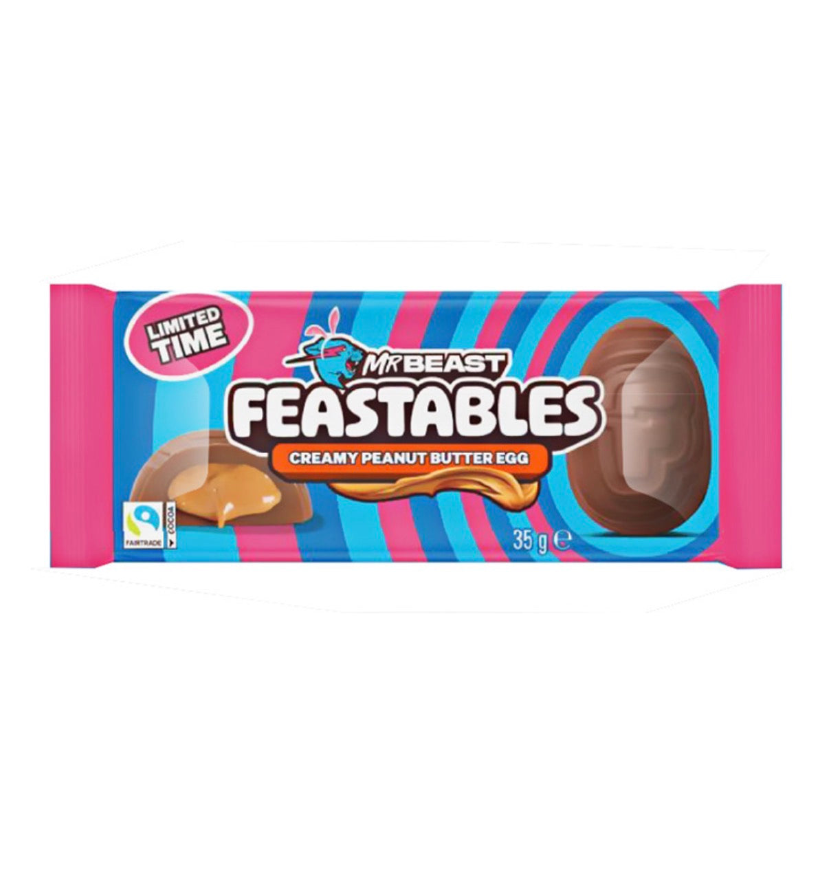 Mr Beast Feastables Peanut Butter Eggs (30 x 35g)