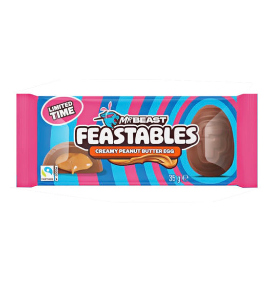 Mr Beast Feastables Peanut Butter Eggs (30 x 35g)