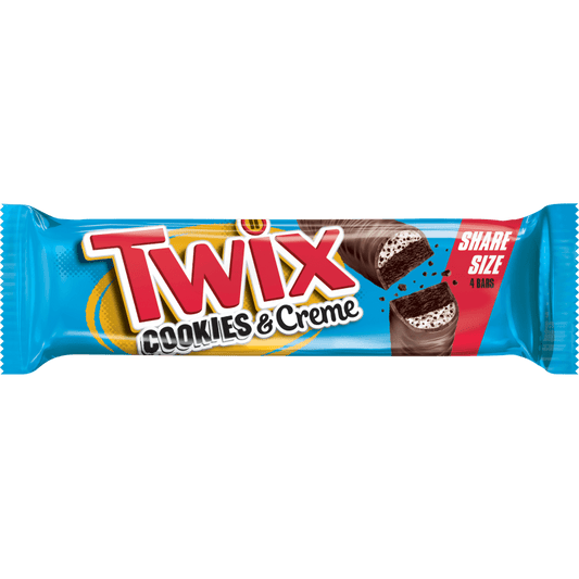 Twix Cookies & Crème Share Size 4 Fingers (20 x 77.1g)