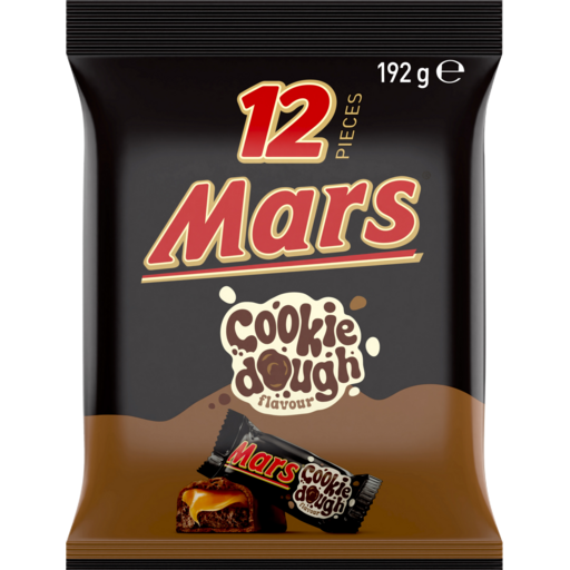 Mars Cookie Dough Funsize Bags (12 x 192g) (Australia)