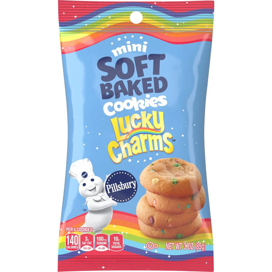 Pilsbury Soft Baked Cookies Lucky Charms (6 x 3oz)