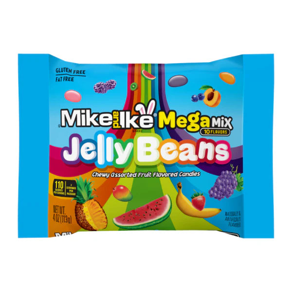 Mike & Ike Mega Mix Jelly Beans (24 x 4oz)
