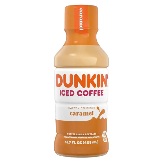 Dunkin’ Iced Coffee Caramel (12 x 405ml)