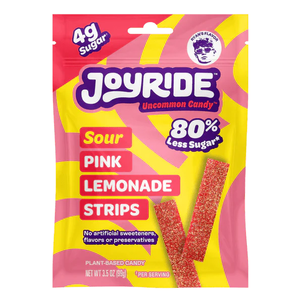 Joyride Sour Pink Lemonade Strips (10 x 99g)