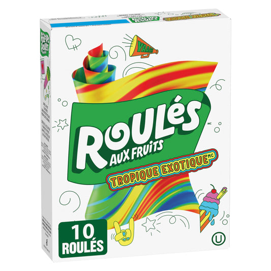 Tropical Tie Dye Fruit Roll Ups Betty Crocker (10 x 10ct)