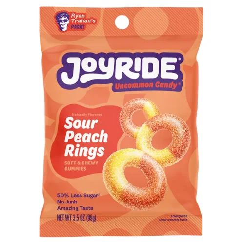 Joyride Sour Peach Rings (10 x 99g)