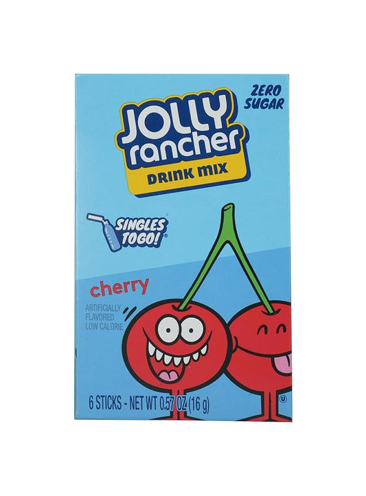 Jolly Rancher Singles To Go Drink Mix Sachets Cherry (12 x 6ct)
