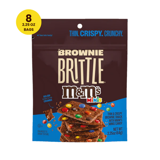 Sheila G's M&M's Minis Brownie Brittle (8 x 2.25oz)