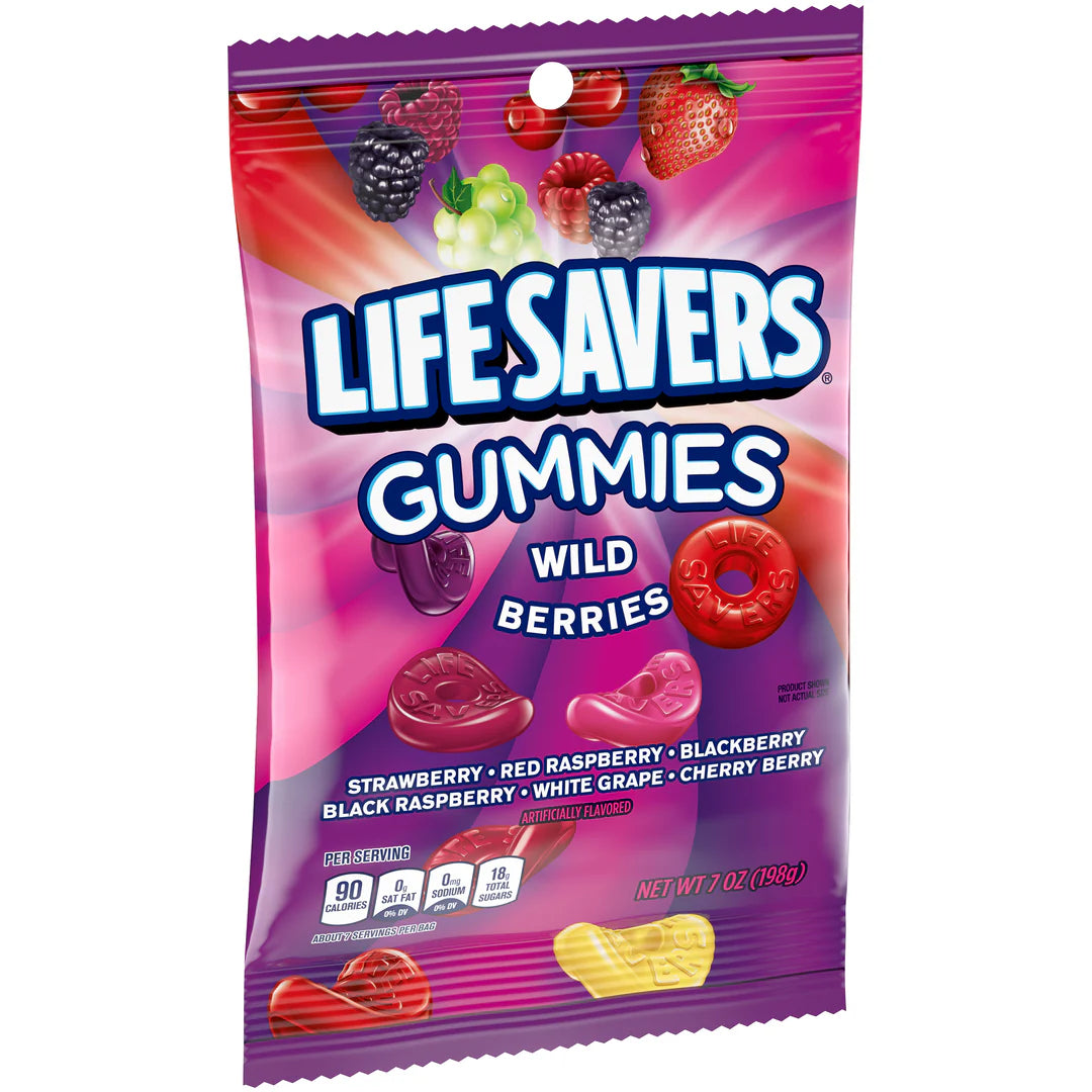 Lifesavers Gummies Wild Berries (12 x 7oz)