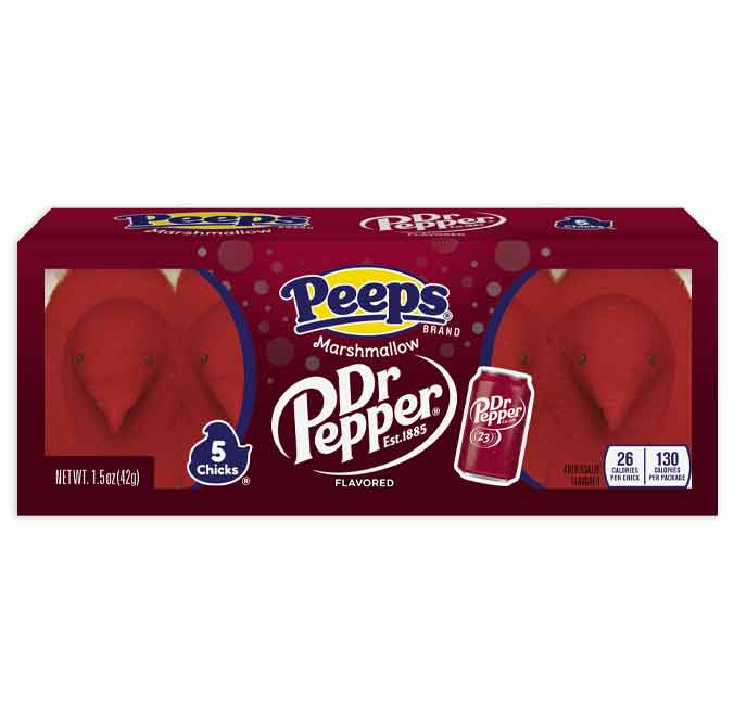 Peeps Easter Dr Pepper Chicks 5PK (42g) - 24CT