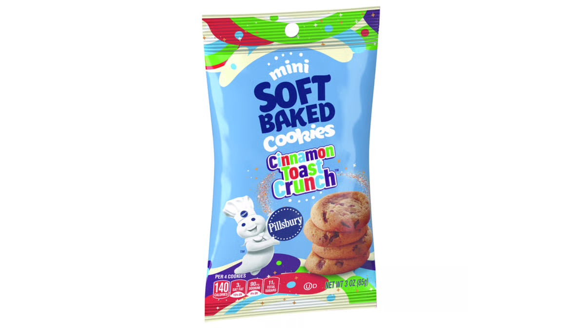 Pilsbury Soft Baked Cookies Cinnamon Toast Crunch (6 x 3oz)