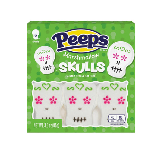 Peeps Skulls 6PK (85g) - 12CT