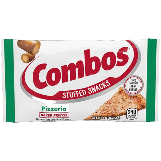 Combos Stuffed Snacks Pizzeria Baked Pretzel (18CT x 1.8oz)