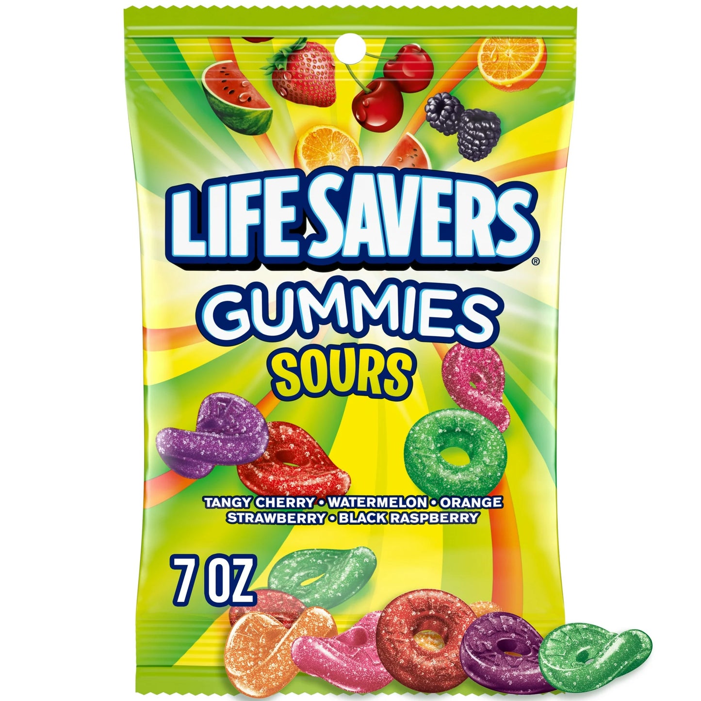 Lifesavers Gummies Sours (12 x 7oz)