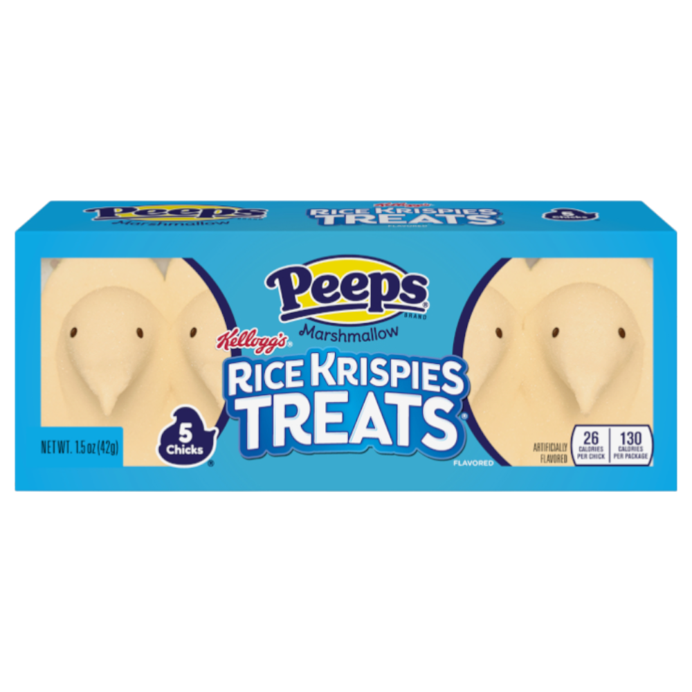 Peeps Easter Rice Krispies Chicks 5PK (42g) - 24CT