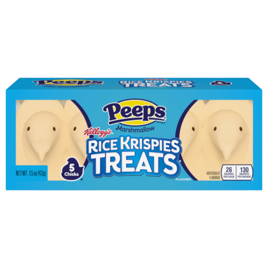 Peeps Easter Rice Krispies Chicks 5PK (42g) - 24CT