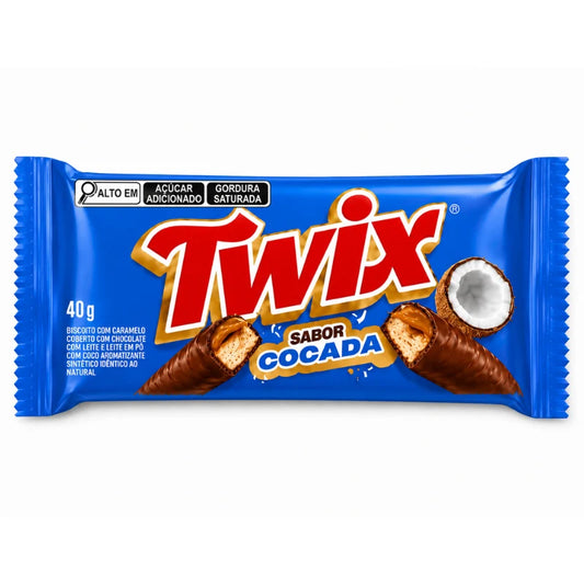 Twix Sabor Cocada (18 x 40.5g) (Brazil)