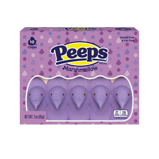 Peeps Easter Lavender Chicks 10PK (85g) - 36CT