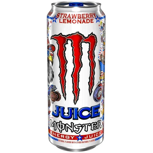 Monster Energy Strawberry Lemonade (24 x 473ml)