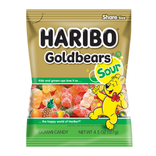Haribo Goldbears Sour (12 x 4.5oz)