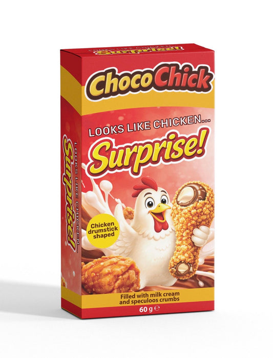 Choco Chick Tabby Chocolate Chicken Drumstick (Viral Trend) (12 x 60g)