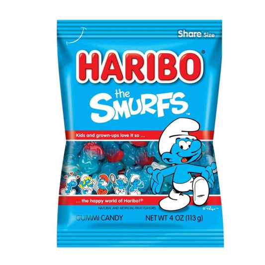 Haribo The Smurfs (12 x 4oz)
