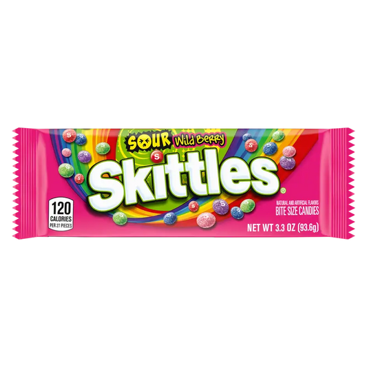 Skittles Sour Wild Berry Share Size (24 x 3.3oz)