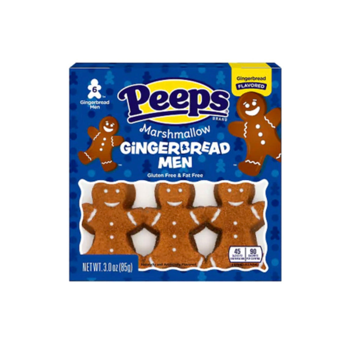 Peeps Marshmallows Gingerbread Men Festive (12 x 6CT)