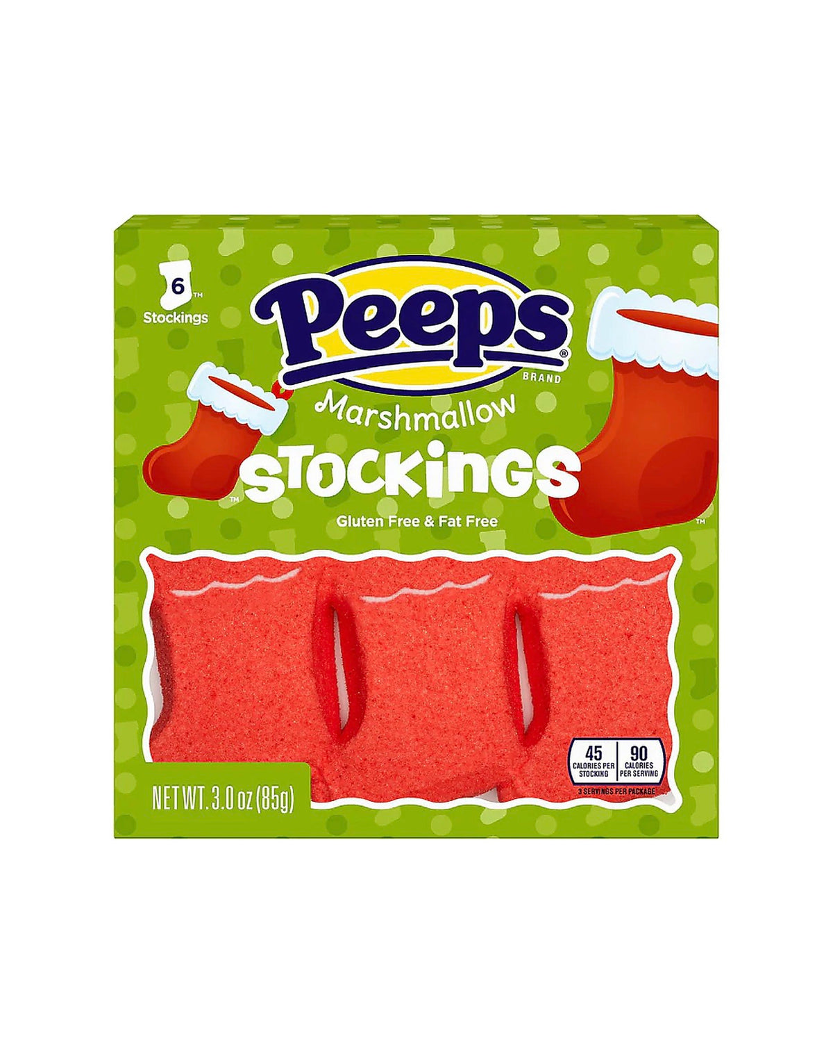 Peeps Marshmallows Stockings Festive (12 x 6CT)