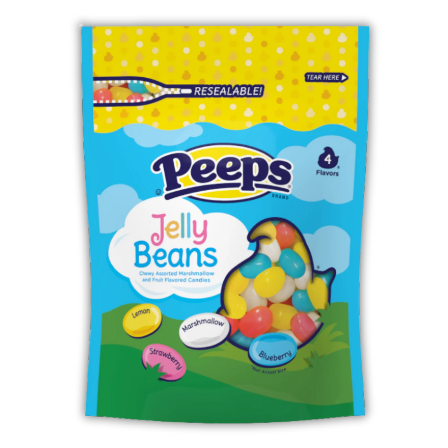 Peeps Jellybeans Resealable Pouch (8 x 10oz)