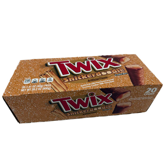Twix Snickerdoodle Chocolate Bars (20 x 40g)