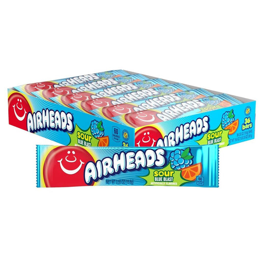 Airheads Sour Blue Blast (36 x 15.6g)