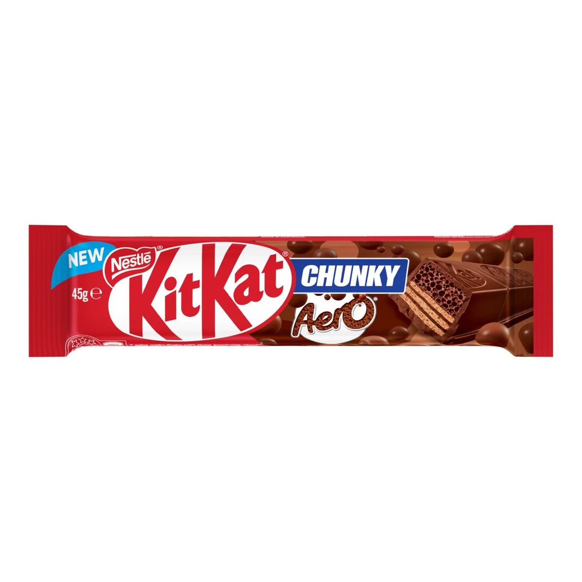 KitKat Chunky Aero Chocolate (36 x 45g) (Australia)