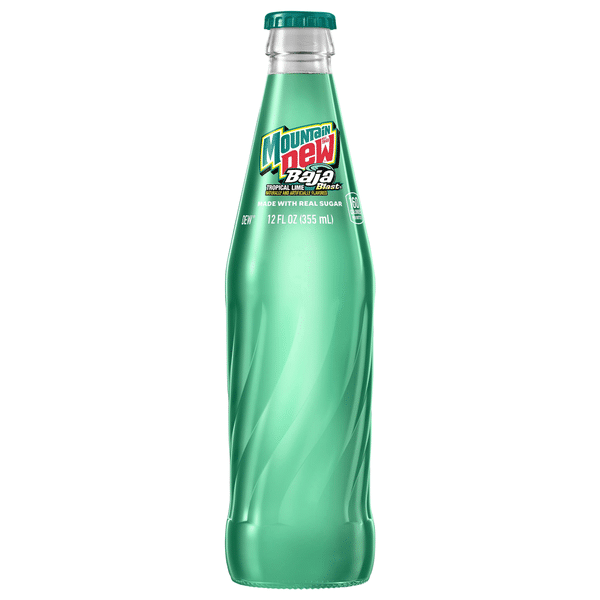 Mexican Glass Mountain Dew Baja Blast (24 x 355ml)