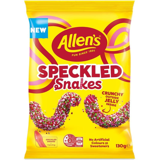 Allen’s Speckled Snakes (12 x 130g)