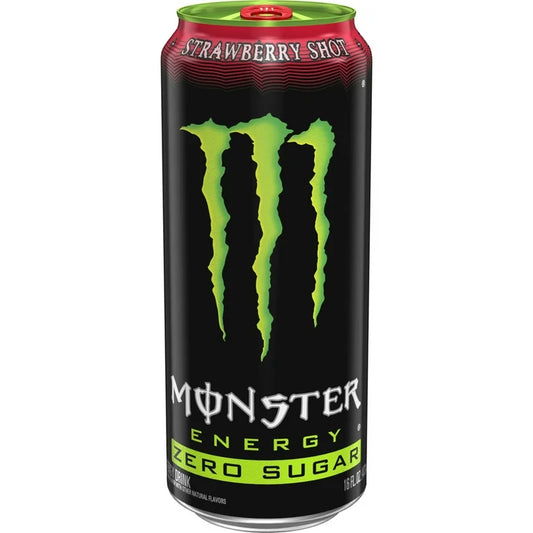 Monster Energy Strawberry Shot Zero Sugar (24 x 473ml)