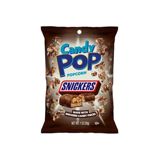 Candy Pop Snickers Popcorn (48 x 1oz)