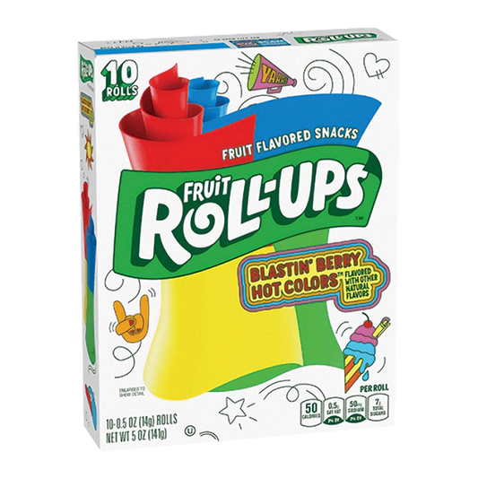 Blastin Berry’ Fruit Roll Ups Betty Crocker (10 x 10ct)