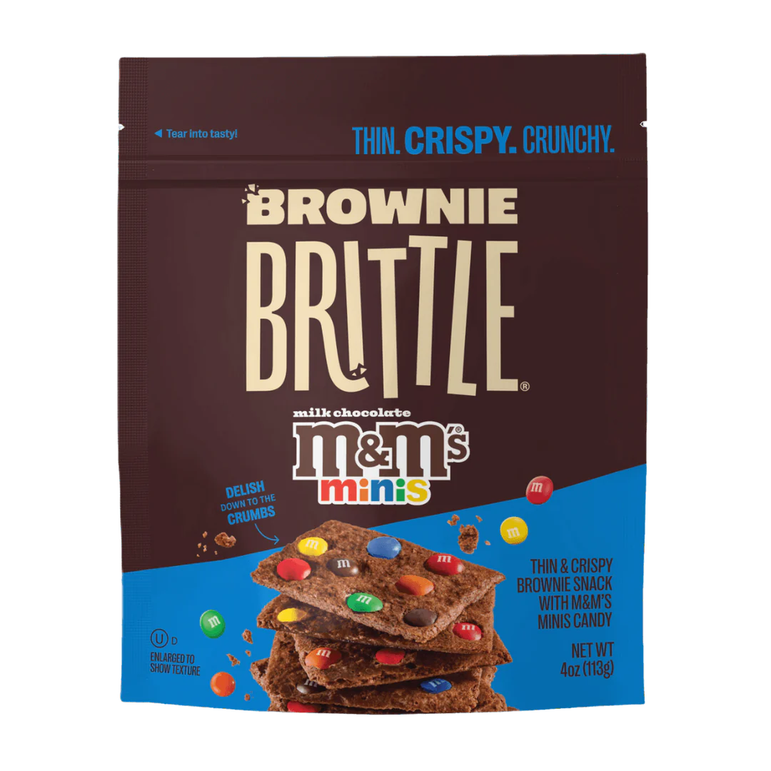 Sheila G's M&M's Minis Brownie Brittle (6 x 4oz)