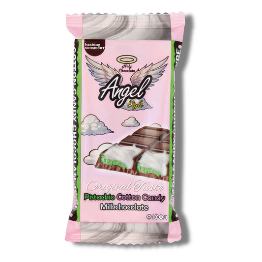 Angel Hair Pistachio Cotton Candy Dubai Chocolate Bar (40 x 100g)